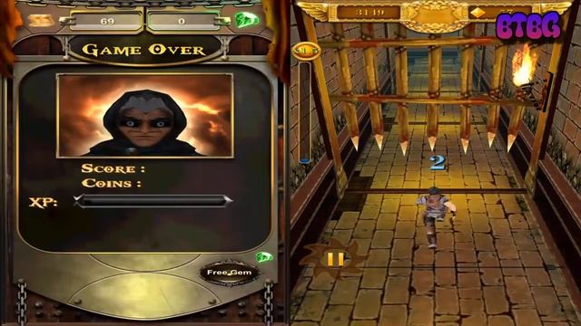 Endless Run Magic Stone vs Tomb Run Gameplay For All KIds And Babies смотреть онлайн