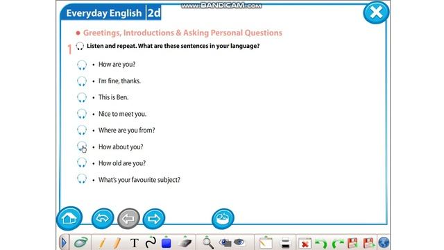 Excel 5 Module 2 Asking personal questions смотреть онлайн