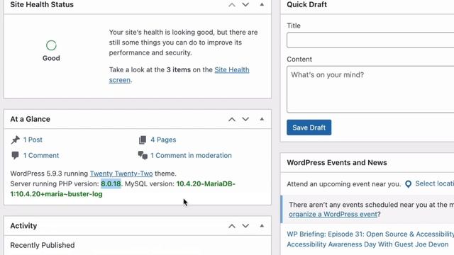#34 Full FREE Course - Page Speed Optimization WordPress - upgrading PHP version on your server смотреть онлайн