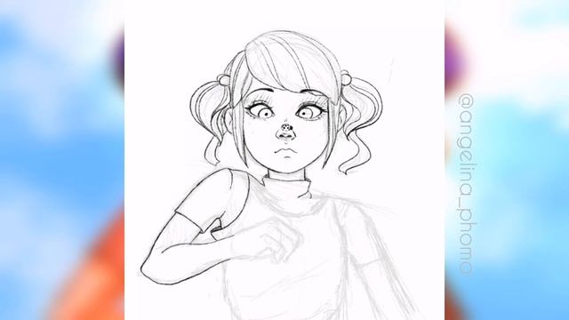 speedpaint - marinette and lady bug [procreate] by vulya смотреть онлайн