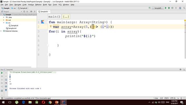 kotlin tutorial in hindi lec-5 (array in kotlin in hindi) смотреть онлайн