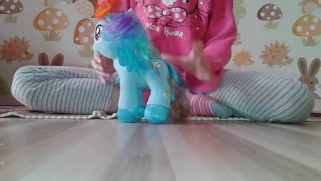Пони Радуга изучает английский и поёт песню Тимати "Домой". My little pony. смотреть онлайн