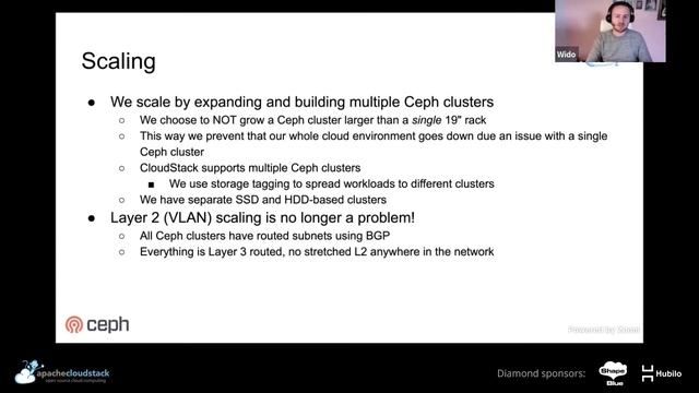 Ceph as Primary Storage for KVM HDD and NVMe Experiences - CloudStack Collaboration Conference 2021 смотреть онлайн