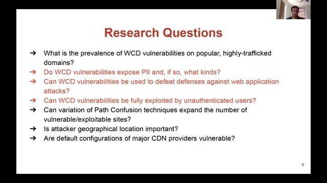 USENIX Security '20 - Cached and Confused: Web Cache Deception in the Wild смотреть онлайн