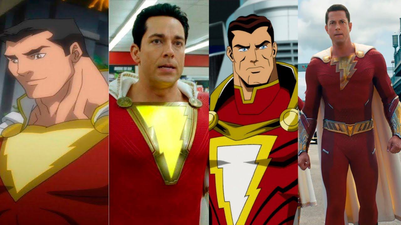 Эволюция Шазама (Капитана Марвел) в мультфильмах и кино (1941-2023) смотреть онлайн