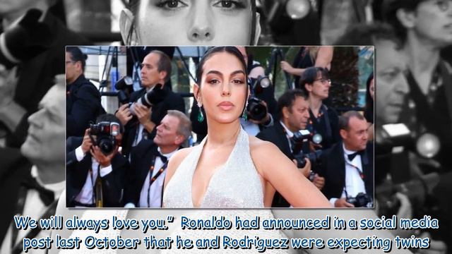 Georgina Rodriguez make first red carpet appearance since son's tragic death at Cannes смотреть онлайн