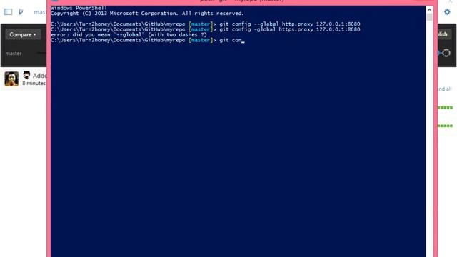 How to use git/github with a proxy server смотреть онлайн
