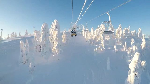 Горнолыжный курорт RUKA в Финляндии HQ