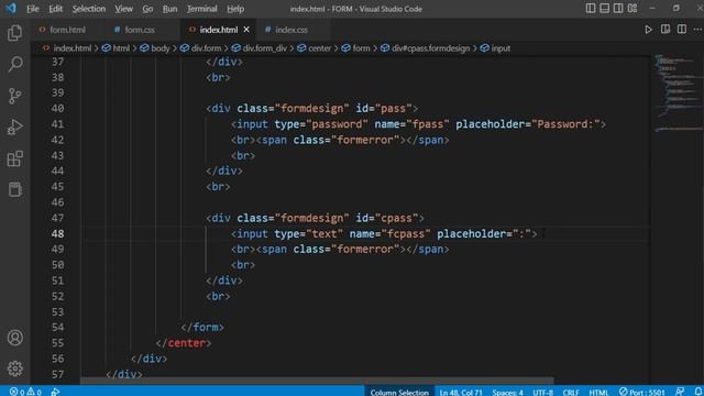 Form validation with Javascript on the client side for beginners смотреть онлайн