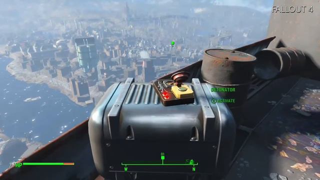 FALLOUT 4 vs FALLOUT 3 (atom bomb comparison) смотреть онлайн