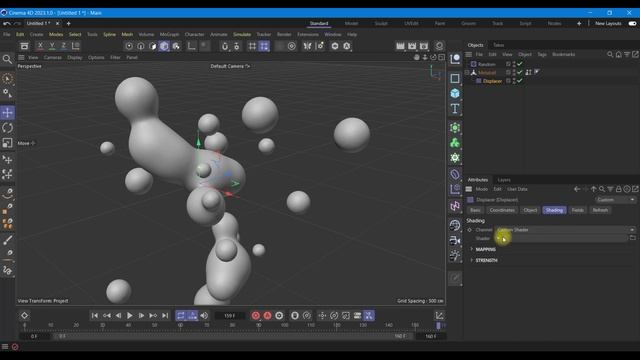 Создание абстракции в Cinema 4D tutorial смотреть онлайн
