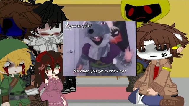 Creepypastas react to my fyp ||Creepypasta + Marble Hornets|| смотреть онлайн