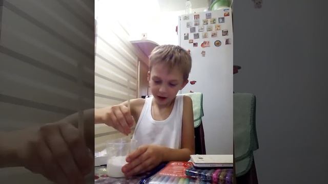 Эксперимент с порошком и водой! смотреть онлайн