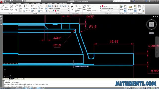 28. AutoCAD 2012 TS - MLEADER - chikaasistent.com смотреть онлайн