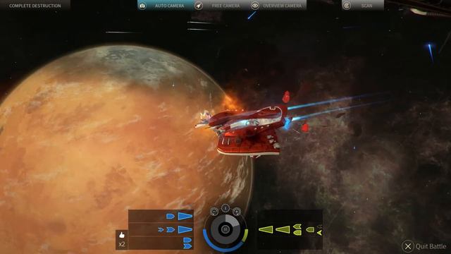 Endless space 2 - 4 Carrier ship battle смотреть онлайн