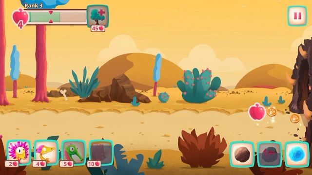 Dino Bash - Dinosaurs v Cavemen Tower Defense Wars - Gameplay Walkthrough Part 2 (Android, iOS) смотреть онлайн