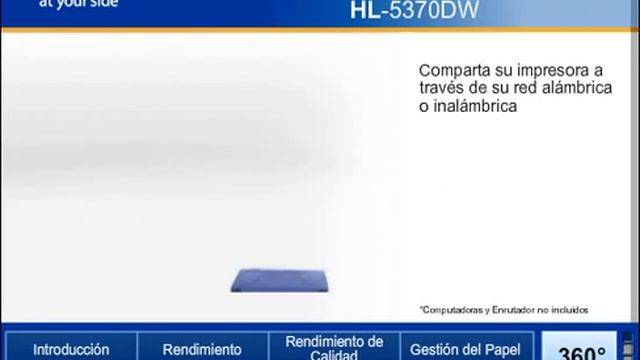 Impresora Brother HL5370DW смотреть онлайн