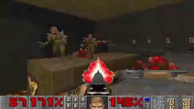 Doom 2 (PC DOS) - Map06 (The Crusher) смотреть онлайн