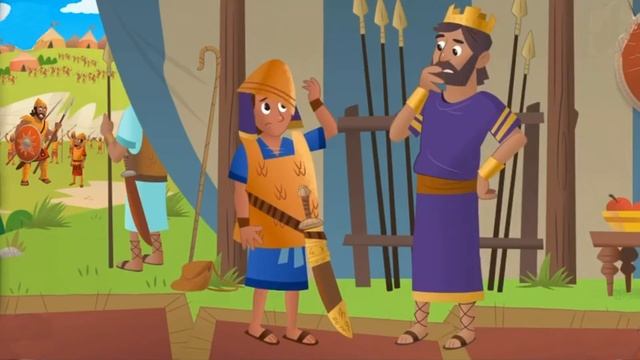 «Герои веры» - Давид. (Библия для детей) Воскресная школа Online. смотреть онлайн