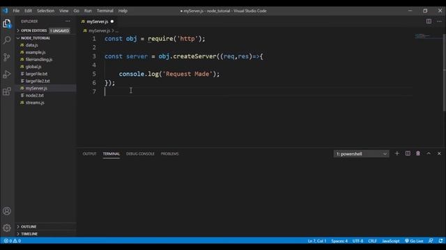 Node.JS Build Your Own Server # 8 [URDU] смотреть онлайн