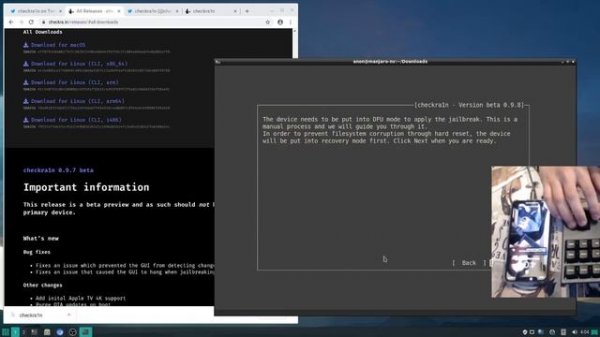 (Official Release) checkra1n for Linux: How to Jailbreak iOS Guide/Tutorial