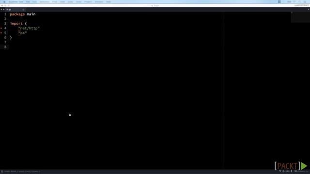 Go Projects : A Simple Static File Server | packtpub.com смотреть онлайн