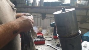 Газ 66 Авто дом  Замена масла