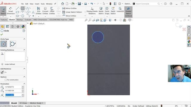 E1 SolidWorks 2023 - Basic Modeling for Beginners Tutorial with Training Guide | Tips смотреть онлайн