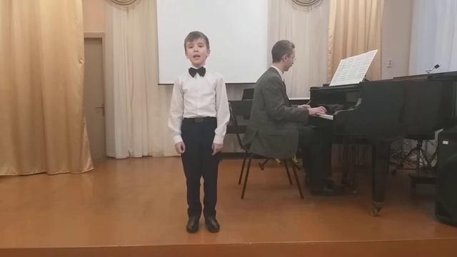 Елисеев Арсений ,Академический вокал, Я. Дубравин В. Суслов "Гаврош" смотреть онлайн