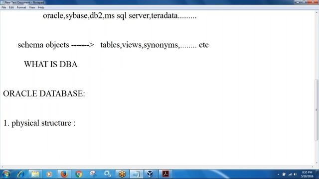 ORACLE DBA online training | Oracle DBA Tutorial смотреть онлайн