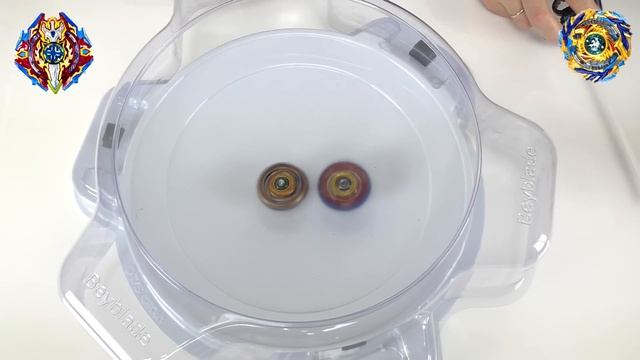 Бейблэйд Берст Распаковка Beyblade Burst Seig XCalibur Битвы с волчками Ragnaruk, Valkyrie и Fafnir смотреть онлайн