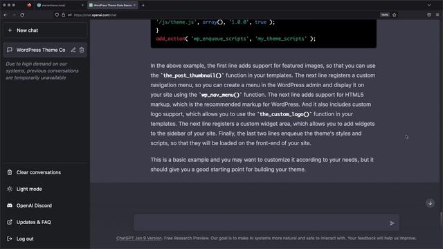 ChatGPT: Build Me a WordPress Website Theme (Starter Theme Build) #chatgpt #openai смотреть онлайн