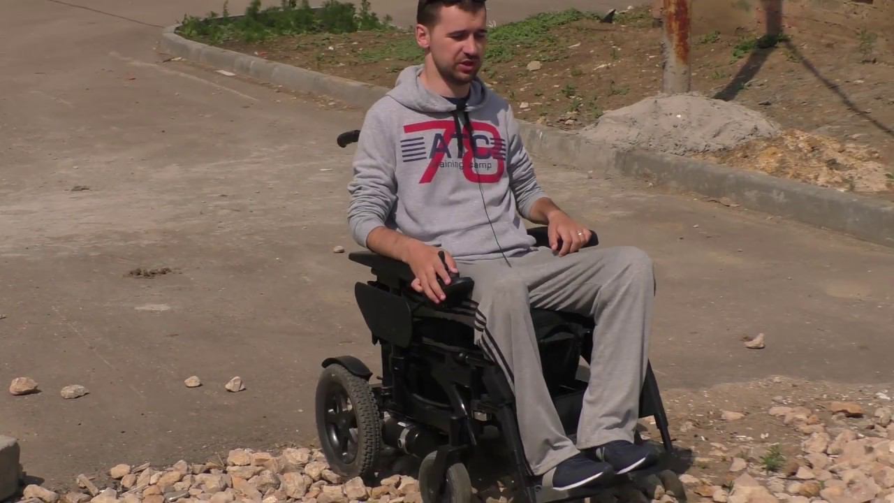 ELECTRIC WHEELCHAIR Тест восстановленной "Дельты" смотреть онлайн