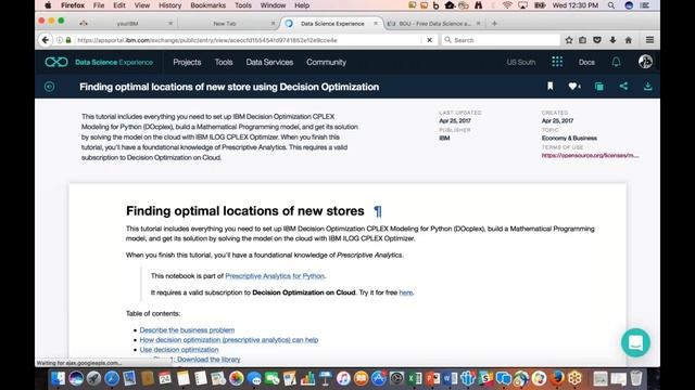 Exploring Data Science Experience, a Platform for Data Scientists using Open Source Technologies смотреть онлайн