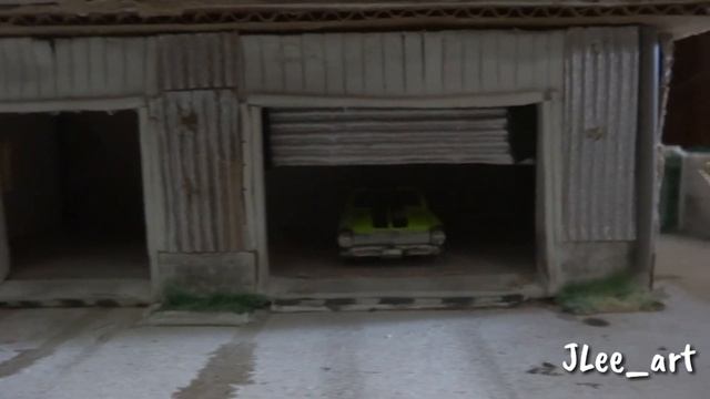 diorama garage with SONY DSC-HX20V смотреть онлайн