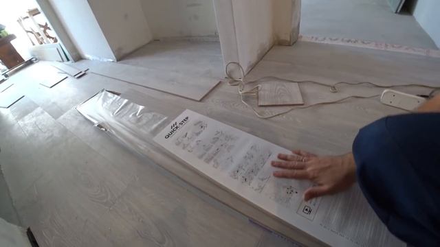Укладка ламината Quick Step Impressive. Обзор ламината. (Ламинат Quick-Step Impressive) смотреть онлайн