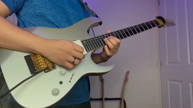 Dirty Loops - The way she walks // piano solo on guitar смотреть онлайн