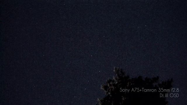 Moon and Stars on camera Sony A7s iso 51000 Звёзды и Луна на Sony a7s земля не плоская космос spac смотреть онлайн
