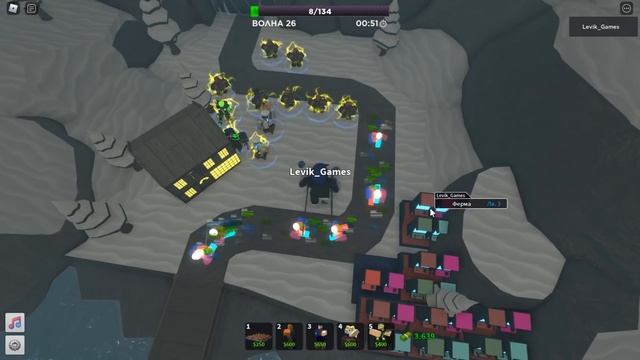 Дробовики и Поддержка в Падший режим Roblox Tower Defense Simulator смотреть онлайн