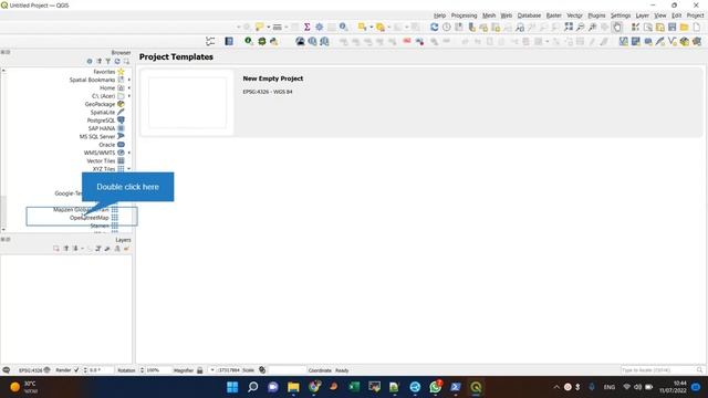 Add an openstreetmap basemap to QGIS смотреть онлайн