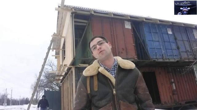 Как построить ДОМ ИЗ МОРСКИХ КОНТЕЙНЕРОВ -7 , чем лучше утеплить контейнер! смотреть онлайн