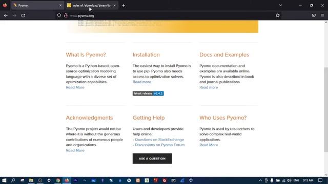 1. Pyomo - Installing Pyomo and Ipopt Solver смотреть онлайн