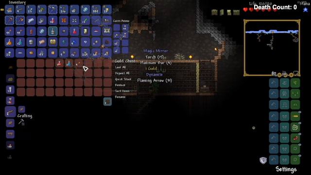 Beating Terraria Without Weapons?! Terraria Classless Play Through #1 смотреть онлайн