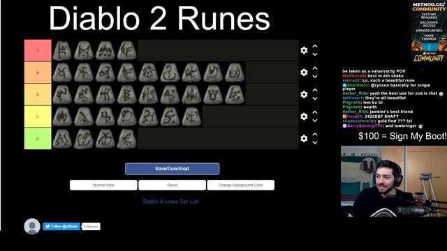Diablo 2 TIER LIST - Runes смотреть онлайн