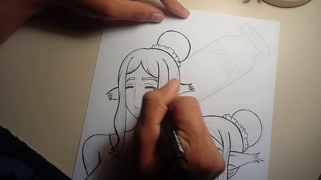 "Maid 's Day!" - Drawing Milk Maid's - Monster Musume Drawing Handmade! смотреть онлайн
