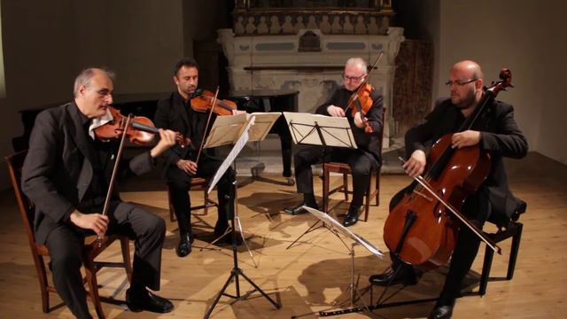 Neapolis String Quartet plays L. van Beethoven: Quartet op.59 n.2. смотреть онлайн