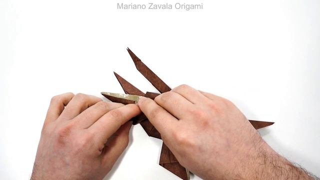 Origami Fiddler Crab tutorial (Satoshi Kamiya) part 3 折り紙 シオマネキ cangrejo смотреть онлайн