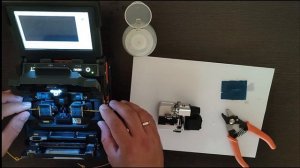 Сварка оптоволокна на Ilsintech SWIFT K11 с универсальными держателями