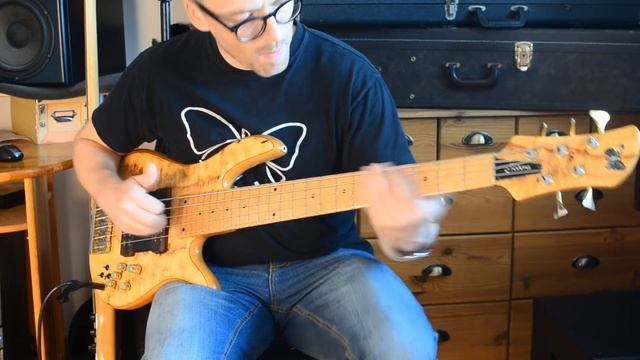 Fodera Monarch Deluxe V Soundtest