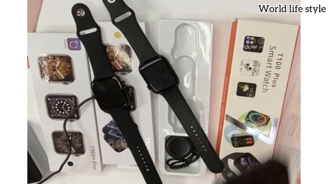 affordable apple watch T100 Plus SmartWatch: Apple Watch Series 7 Clone At Budget Price for everyon смотреть онлайн